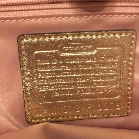 Coach bleaker tote with flower appliqué f16276 - Picture 2 of 6